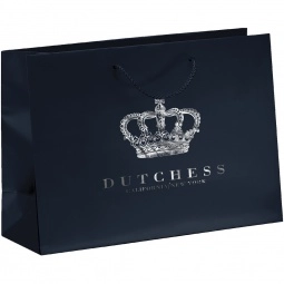 Matte Laminated Finish Shopping Promotional Tote Bag - 16"w x 12"h x 6"d