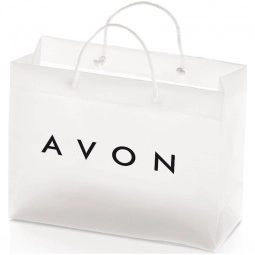 Frosted Euro Tote Custom Tote Bag - 13"w x 10"h x 5"d