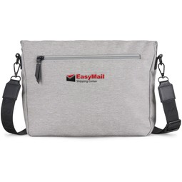 Bugatti Reborn Branded Crossbody Bag - 14"w x 12"h x 3.5"d