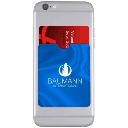 Metallic RFID Custom Phone Wallet