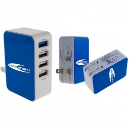 4-Port Folding USB Custom Wall Charger
