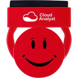 Happy Face Custom Webcam Cover w/ Screen Cleaner