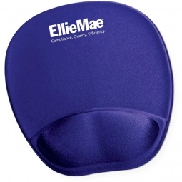 Memory Foam Custom Mouse Pad w/ Wrist Pad - 8.25"w x 9.75"h