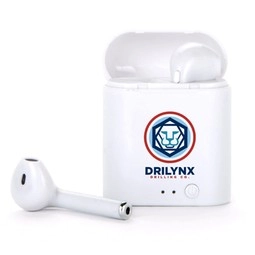Full Color True Wireless Custom Earbuds w/ Rechargeable Case