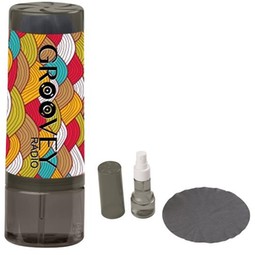 Custom Branded Device Cleaning Spray w/ Microfiber Cloth