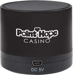 Mini Cylinder Custom Logo Wireless Speaker