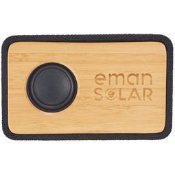 Boundary Natural Bamboo Branded Bluetooth Speaker