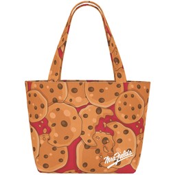 Henna Import Dye-Sublimated Small Promotional Tote - 14.5"w x 9"h x 4.7"d