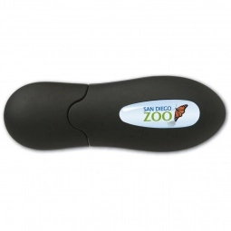 Ergonomic Recycled Logo USB Drive - 4GB