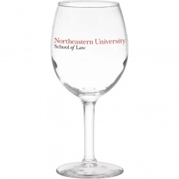 White Custom Wine Glass - 11 oz.