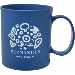 Colored Harvest Straw Custom Coffee Mug - 12 oz.