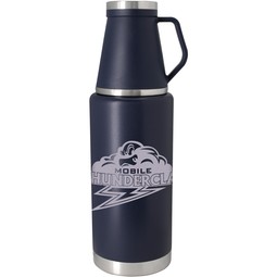 Custom Printed Insulated Vacuum Cup Bottle - 51 oz.