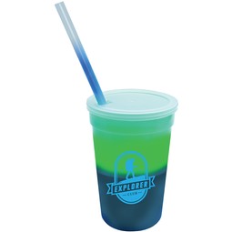 Mood Color Changing Branded Stadium Cup Set - 22 oz.