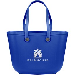 Bright EVA Custom Logo Beach Tote Bag