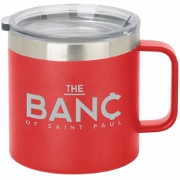 Laser Engraved Stout Double Wall Vacuum Custom Camp Mug - 14 oz.