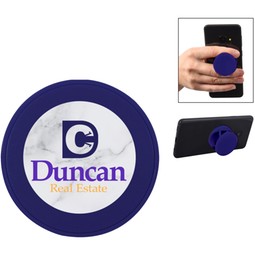 Collapsible Custom Phone Grip and Stand