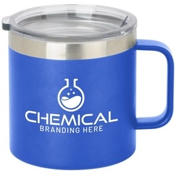 Stout Double Wall Vacuum Custom Camping Mug - 14 oz.