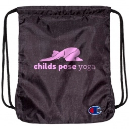 Champion® Carry Sack Custom Drawstring Backpack - 14" x 18"