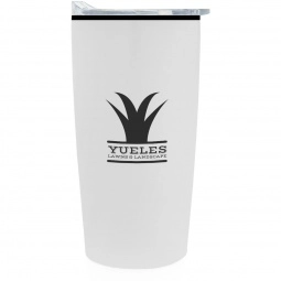 Stainless Steel Custom Tumbler w/ Plastic Liner - 20 oz.