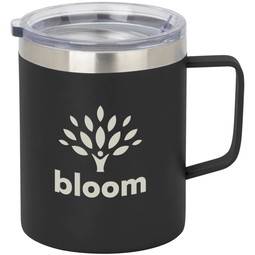 Laser Engraved Slim Custom Camping Mug - 12 oz.