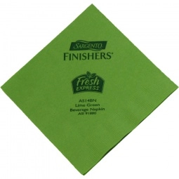 2-Ply Color Imprinted Beverage Napkins - 5"w x 5"h
