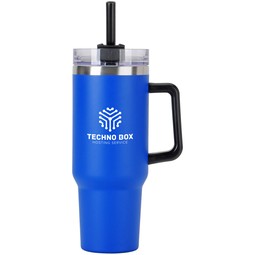 Biggie Tapered Tumbler with Straw - 40 oz.