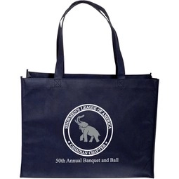Non Woven Custom Tote Bags - 16"w x 12"h x 6"d