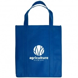Heavy-Duty Jumbo Non-Woven Custom Tote Bag - 13"w x 15"h x 10"d