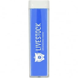 Plastic USB Custom Cell Phone Charger - 2200 mAh