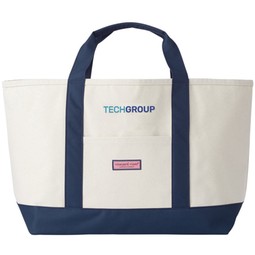 Vineyard Vines Canvas Captain Promotional Tote Bag - 24.5"l x 10"w x 17"h