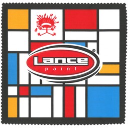 Full Color Microfiber Custom Screen Cleaner Cloth - 6"