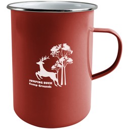 Coated Steel Custom Campfire Mug - 22 oz.