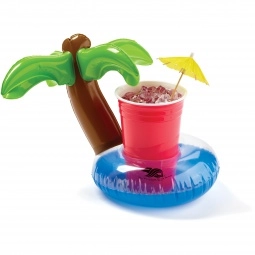 Inflatable Palm Tree Custom Beverage Coaster