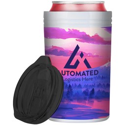 Full Color Wrap Branded Tumbler and Can Insulator - 12 oz.