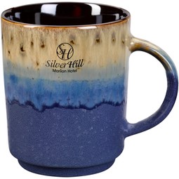 Handcrafted Dipped Gradient Accent Custom Mug - 16 oz.