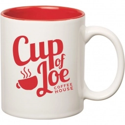 Ceramic Custom Coffee Mugs - 11 oz.