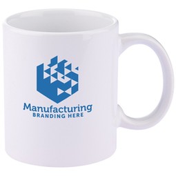 Classic Ceramic Custom Coffee Mug - 11 oz.